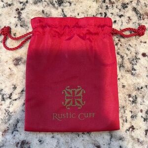 Rustic Cuff dust bags